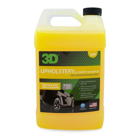 3D Upholstery & Carpet Shampoo, 4L – 204G01