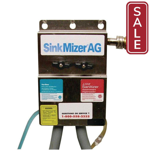 SinkMizer 3 Compartment Sink Detergent Dispenser  - D48204