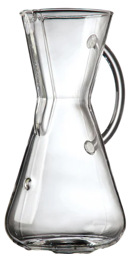 Chemex® 3 Cup Glass Handle Coffee Brewer– CM-3GH