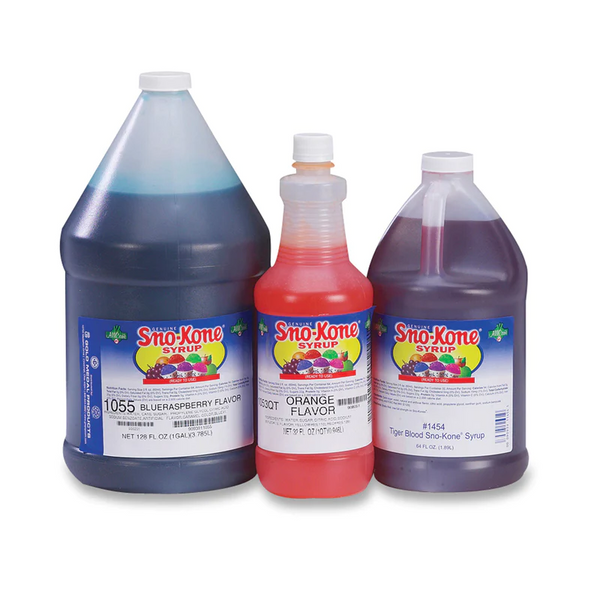 Deluxe Sno-Kone® Syrups with AllCane® Cherry 1Qt - 1051QT