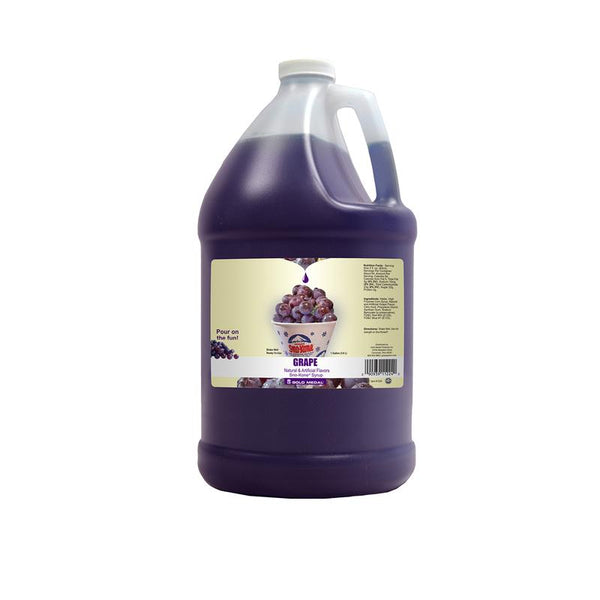 Sno-Treat Flavors, Sno-Kone® Syrup Grape 1gal - 1224