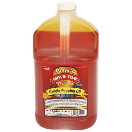 Preseasoned Popcorn Popping Oil 3.78L 4/Cs - 10222