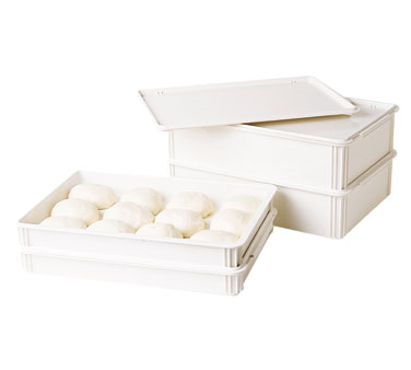Baker's Mark 18 x 26 x 3 White Heavy-Duty Polypropylene Dough Proofing  Box
