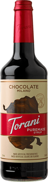 Torani Chocolate Milano Syrup, 750 ml - 340490