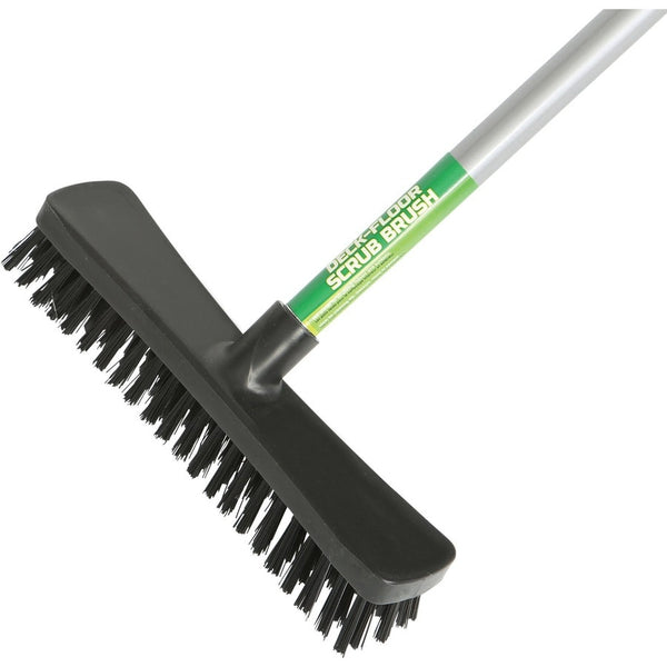 Deck Brush 10" 4019 Globe 48" Metal Handle