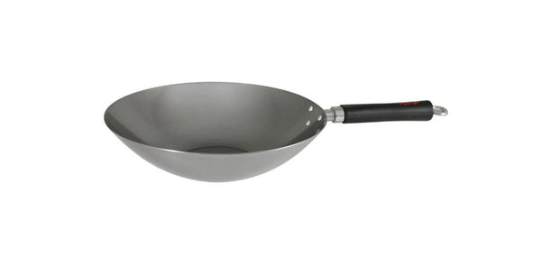 Carbon Steel Wok, 12" DEX08312 Port Style