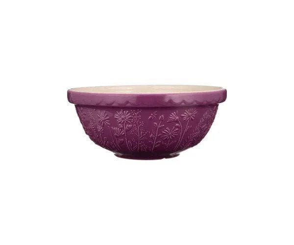 Mason Cash Mixing Bowl, Meadows Daisy Purple 10" MC28165