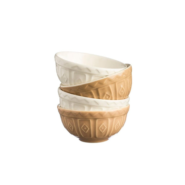 Mason Cash Prep Bowls, Caneware 6OZ 4PC SET MC22469