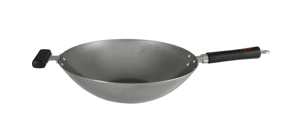 Carbon Steel Wok, 14" DEX08314 Port Style