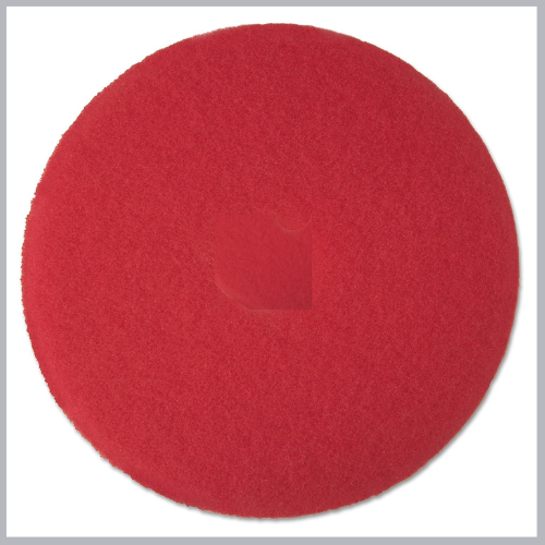3M™ 5100PLG Red Buffing Pad 17" No Hole 7100064239