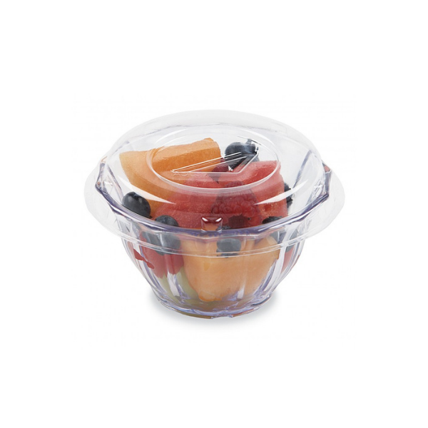 Aladdin Disposable Non-Vented Clear Lid for 5oz Bowls, 1000/Cs - ADL39C