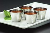 Sauce Cup 2-1/2oz Hammered Stainless Steel - HAMSC