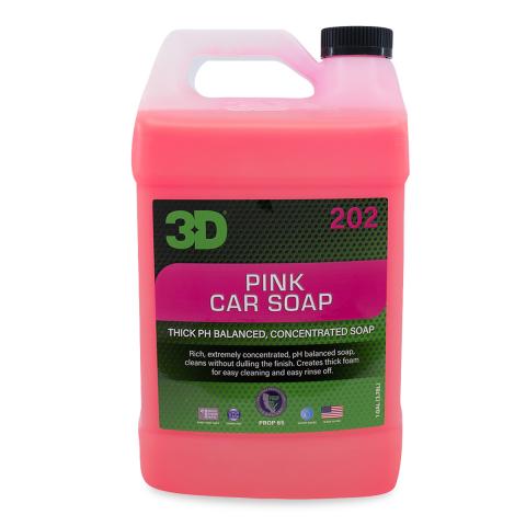 3D Pink Car Soap, 4L – 202G01
