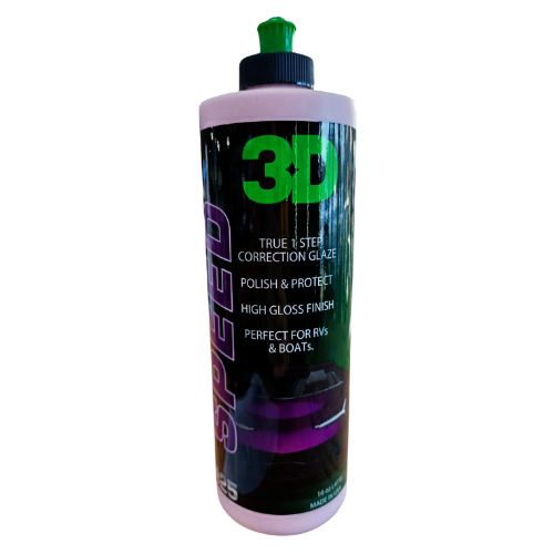 3D Speed All in One Car Polish & Wax, 16oz – 425OZ16