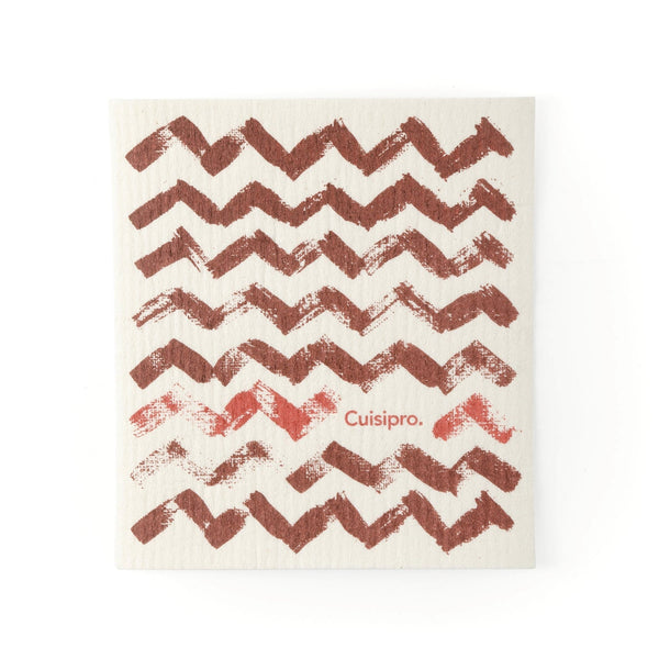 Cuisipro All Purpose Eco-Cloth, Red ZigZag – 747934