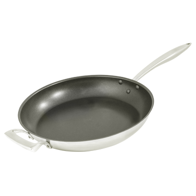 Thermalloy® Stainless Steel Fry Pan 12 1/2", Non-Stick - 5724062