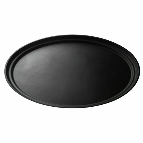 Cambro Oval Serving Tray 27” Black - 2700CT110