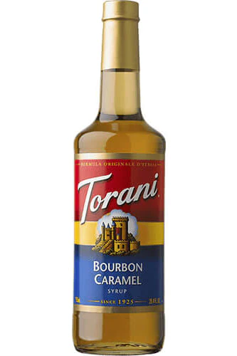 Torani Bourbon Caramel Syrup, 750 ml – 340592
