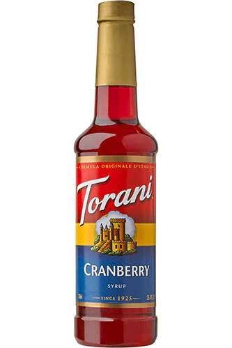 Torani Cranberry Syrup, 750 ml – 340696