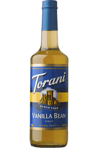 Torani Sugar Free Vanilla Bean Syrup, 750 ml – 340920
