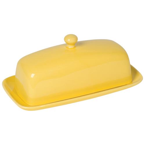 Butter Dish Rectangular, Yellow – 5037006