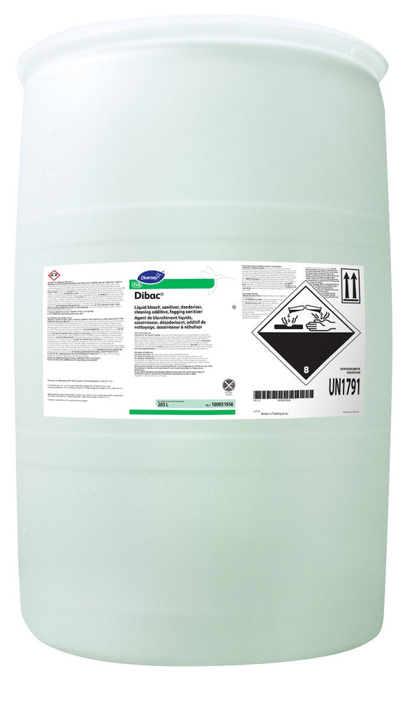 Dibac 205l »b Liquid Hypochlorite Sanitizer 100951956 Max 10@10
