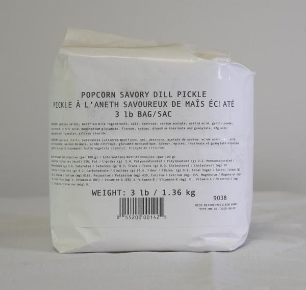Savory Dill Pickle Popcorn Seasoning, 3 lb - 367252
