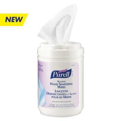 Purell® Alcohol Hand Sanitizing Wipes 175 Count Canister - 9031-06-CAN00