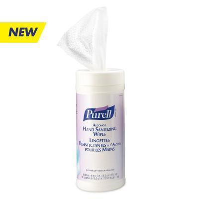 Purell® Alcohol Hand Sanitizing Wipes 80 Count Canister - 9030-12-CAN00