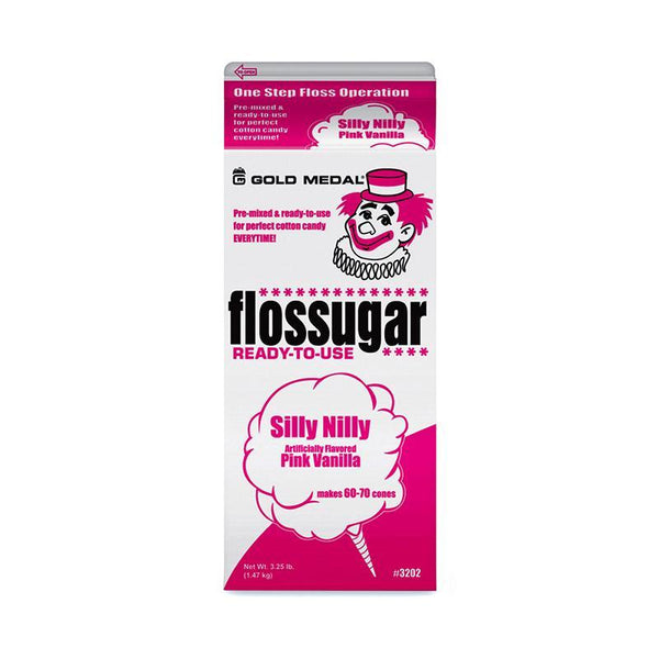 Flossugar Pink Vanilla Silly-nilly