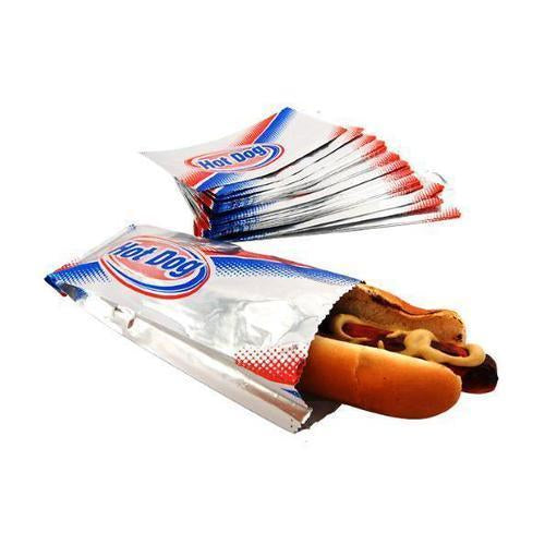 Foil Hot Dog Bag, 1000/Cs – 5455