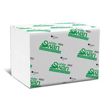 White Swan 2-Ply Interfold Napkin 24 pkgs of 250/Cs - 6650