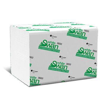 White Swan® 2-Ply Interfold Napkin 24 pkgs of 250/Cs - 6650