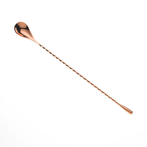 Barfly Classic Bar Spoon 12", Copper, Tear Drop M37012CP