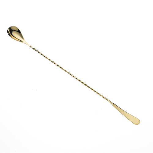 Barfly Japanese Style Bar Spoon 13", Gold - M37010GD