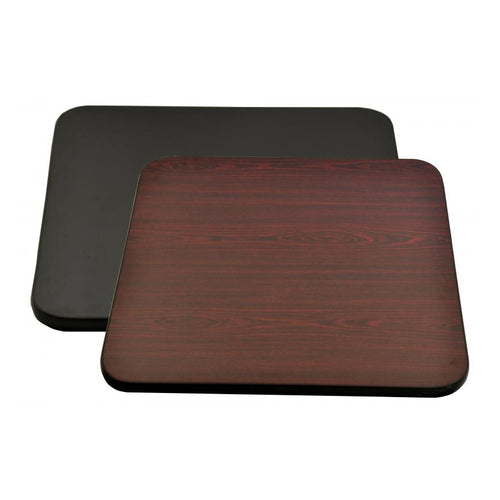 Table Top 24”x30” 43170 Mahogany/Black