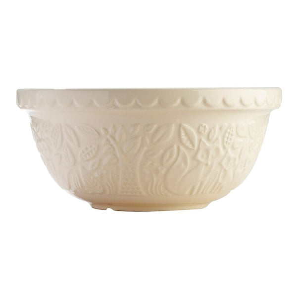 Mason Cash Forest Mixing Bowl Cream 5.5L - MC19782