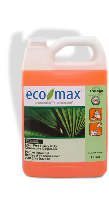 Eco-Max Scent Free Heavy Duty Cleaner & Degreaser 4L - EMAX-400-04