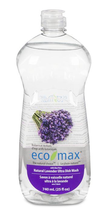 Eco-Max® Natural Lavender Ultra Dish Wash, 740ml - EMAX-C190