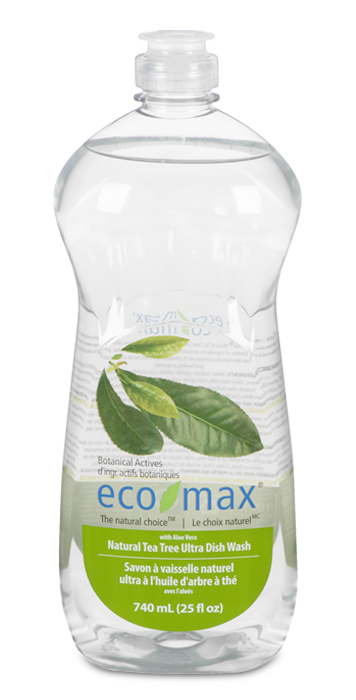 Eco-Max® Natural Tea Tree Ultra Dish Wash, 740ml - EMAX-196
