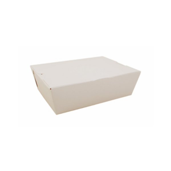 Bistro Snack Box, White , 400/Cs - 60830402