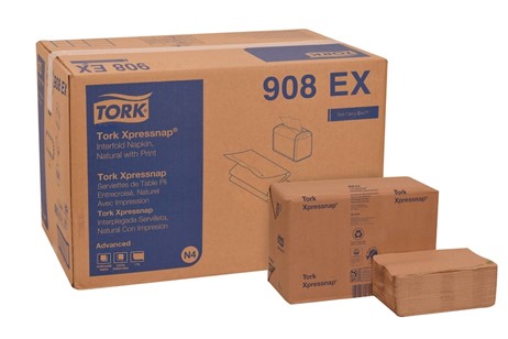 Tork Xpressnap® White Dispenser Napkins 6000/Case - 14100908