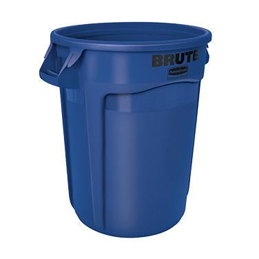 Brute® Garbage Can 32 Gal, Blue - FG263200BLUE