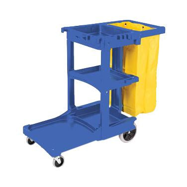 Janitorial Cleaning Cart - FG617388BLUE