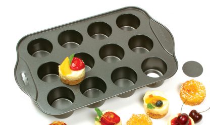Mini Cheesecake Pan, Non-Stick, 12 Cup – NP3917