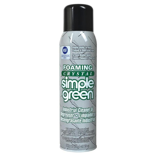 Simple Green Degreaser 20oz Steel Filter Cleaner Aerosol Foam Cretors  22487