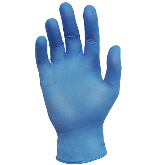 Blurite X-Large 999 Nitrile Blue Examination Gloves Powder Free 100X10 Ronco