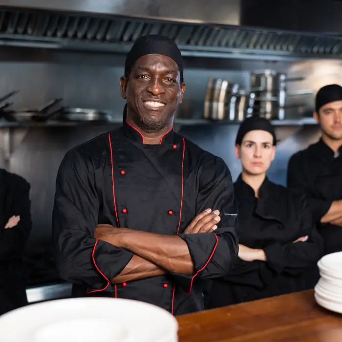 Coock in black