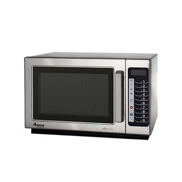 Amana® Commercial Microwave Oven, 1000 Watts, Touchpad Controls - RCS10TS