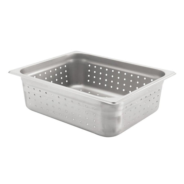 Insert Pan 1/2 Size 4"D Perforated 5781214